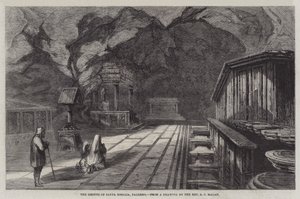 The Grotto of Santa Rosalia, Palermo by Solomon Caesar Malan